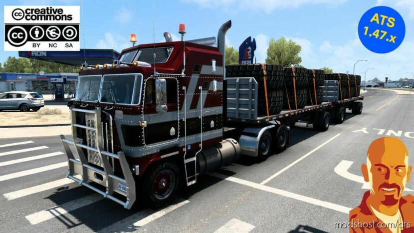 ATS Kenworth Truck Mod: K100 1.47 (Featured)