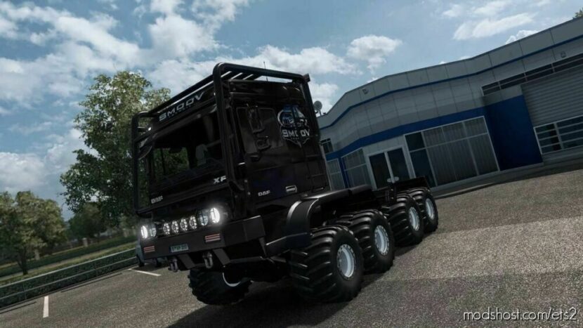 ETS2 DAF Truck Mod: XF Crawler Reworked 1.47 (Featured)