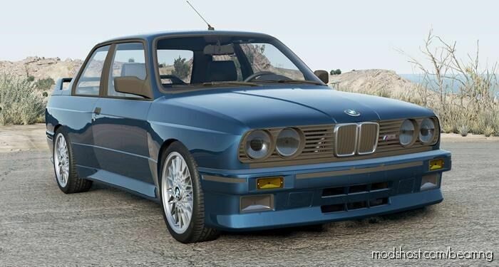 BeamNG Coupe Car Mod: BMW M3 Coupe (E30) (Featured)