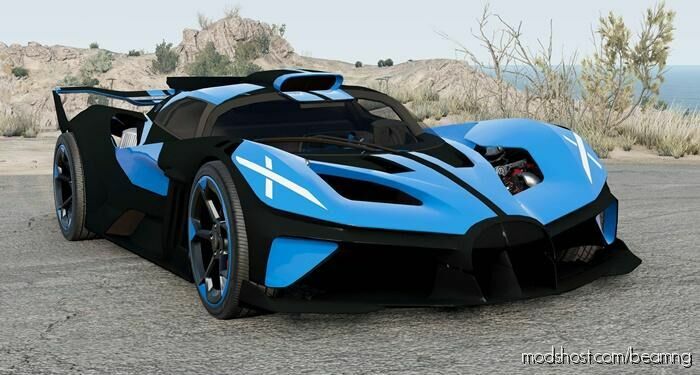 BeamNG Bugatti Car Mod: Bolide (Featured)