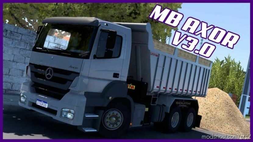 ETS2 Standalone Truck Mod: MB Axor V3.0 1.47 (Featured)