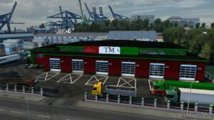 ETS2 Mod: BIG GARAGE TM logistic by maury79 1.47 (Image #2)