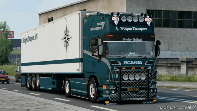 ETS2 Scania Truck Mod: R580 4×2 1.47 (Featured)