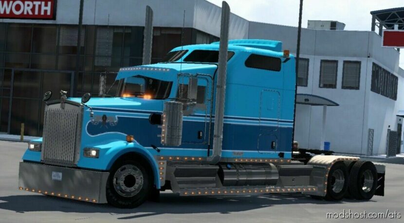 ATS Kenworth Part Mod: W900L Accesories Pack 1.47.X (Featured)