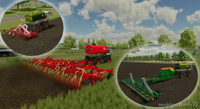 FS22 Seeder Mod: Saddle Trac 4200 Saat Pack V1.0.0.2 (Featured)