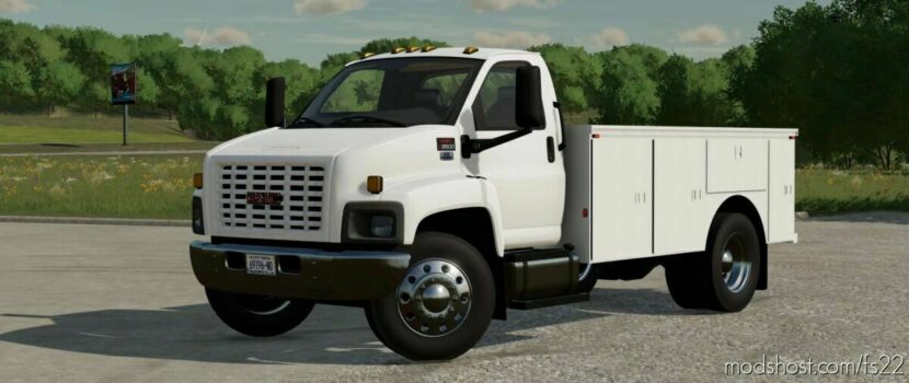 FS22 Mod: 2009 GMC Topkick C8500 Service Truck (Featured)