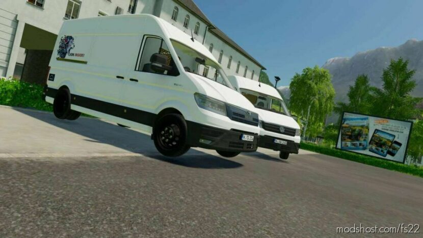 FS22 Volkswagen Vehicle Mod: Crafter / MAN TGE V1.1 (Featured)