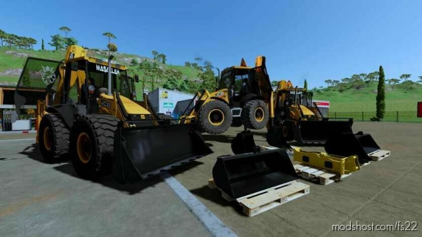 FS22 JCB Forklift Mod: Pack Cx3/Cx4 (Featured)