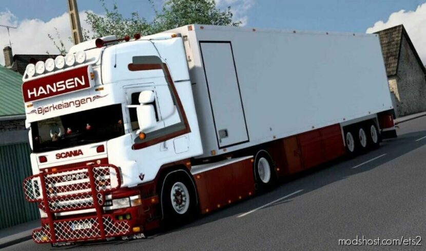 ETS2 Standalone Truck Mod: Scania 164L 580 And Trailer 1.47 (Featured)