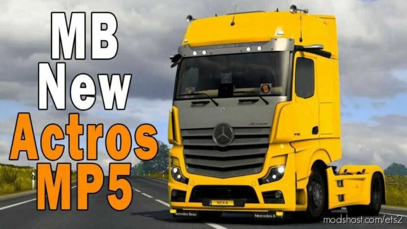 ETS2 Mercedes-Benz Truck Mod: Mercedes Benz NEW Actros MP5 1.47 (Featured)