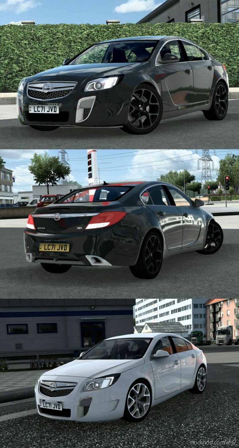 ETS2 Opel Car Mod: Insignia OPC G09 2009 V2.5 1.47 (Featured)