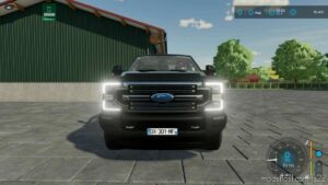 FS22 Pickup Car Mod: 2020 Ford Super-Duty Limited Edit (Image #4)