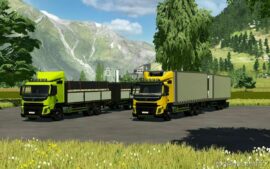 FS22 Volvo Truck Mod: EDM Volvo FMX Long Version With Autoload (Image #3)