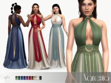 Sims 4 Formal Clothes Mod: Xarenia Dress (Featured)