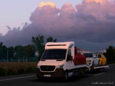 ETS2 Car Mod: Mercedes Sprinter Mega Mod (Image #3)