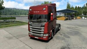 ETS2 Scania Part Mod: Extended Sunshield (Image #2)