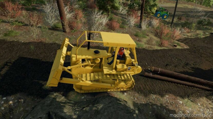 FS22 Caterpillar Forklift Mod: CAT D7 Bulldozer (Featured)