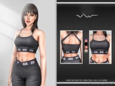 Sims 4 Female Clothes Mod: Sport SET-330 BD931 (Featured)