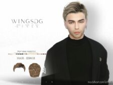 Sims 4 Male Mod: Neat Man Hairstyle ES0418 (Featured)