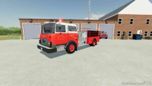 FS22 Mack Vehicle Mod: CF Fire Engine (Featured)