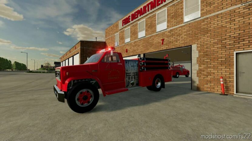 FS22 Vehicle Mod: C70 Fire Engine (Featured)