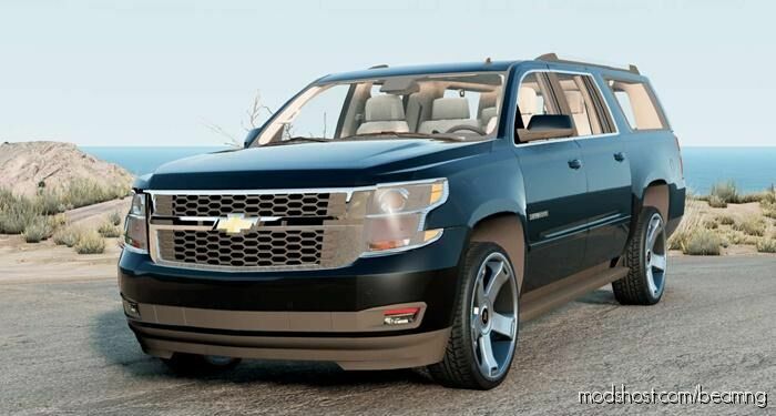 BeamNG SUV Car Mod: Chevrolet Suburban MK11 (Featured)