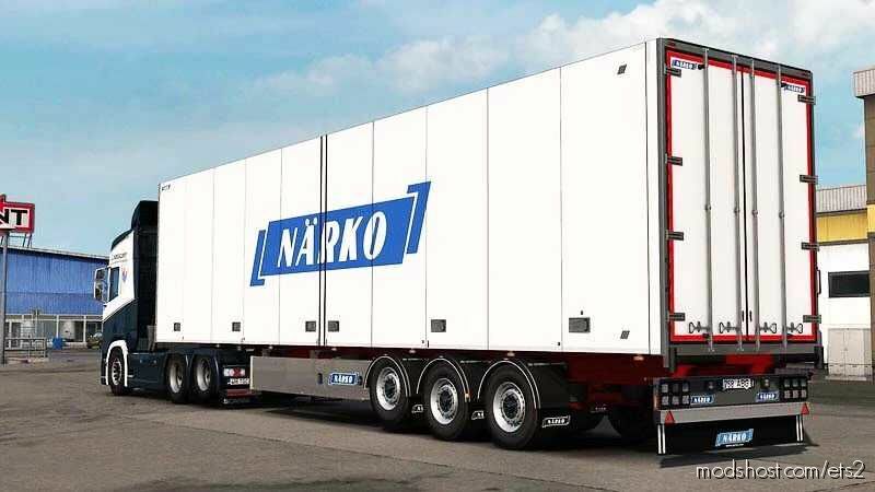 ETS2 Mod: Narko Semitrailers 1.47 (Featured)