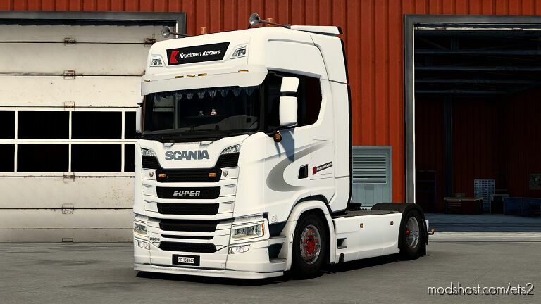 ETS2 Scania Mod: S Krummen Kerzers Skin 1.47 (Featured)