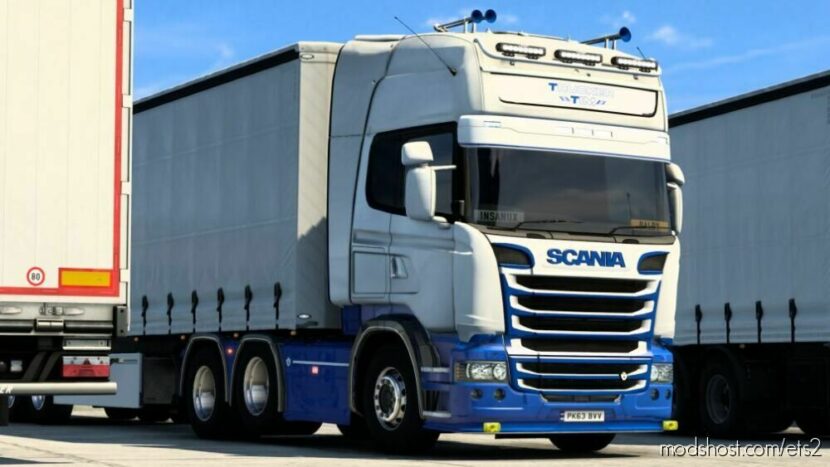 ETS2 Scania Skin Mod: Trucker Tims Scania R (Featured)