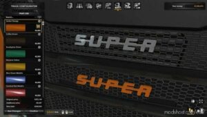 ETS2 RJL Part Mod: Super Interior LED Logo Addon V2.0 (Image #2)