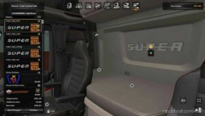 ETS2 RJL Part Mod: Super Interior LED Logo Addon V2.0 (Image #3)