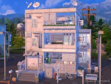 Sims 4 House Mod: Cheap Apartments No CC (Featured)