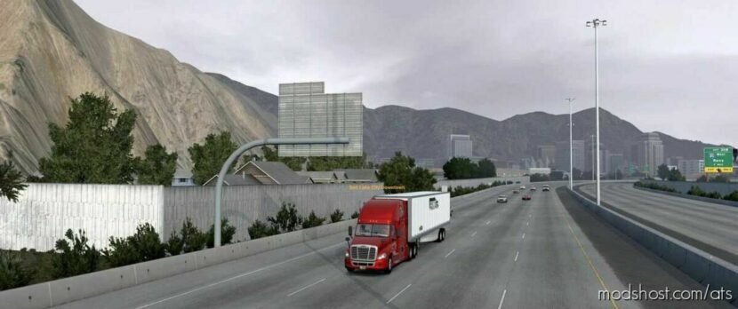 ATS Map Mod: Salt Lake City Overhaul - The Wasatch Mountains 1.47 (Featured)