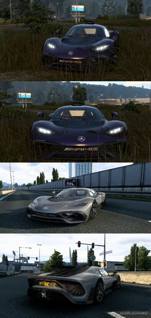 ETS2 Mercedes-Benz Car Mod: Mercedes AMG ONE 2021 (Featured)