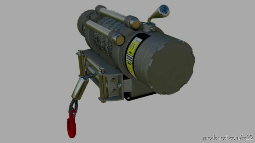 FS22 Mod: Electric Winch (Featured)