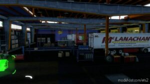 ETS2 Mod: skin BIG GARAGE TM logistic italy by maury79 1.47 (Image #3)