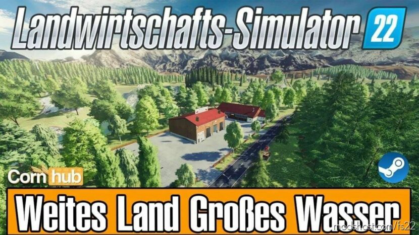 FS22 Map Mod: Great Land BIG Water Multifruit V7.0 (Featured)