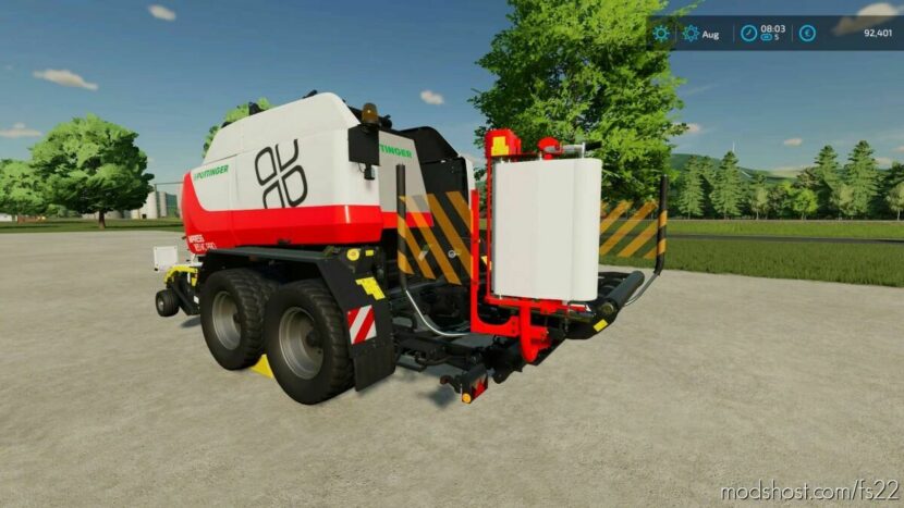 FS22 PÖTTINGER Baler Mod: Pöttinger Impress 185 With Second Chamber (Featured)