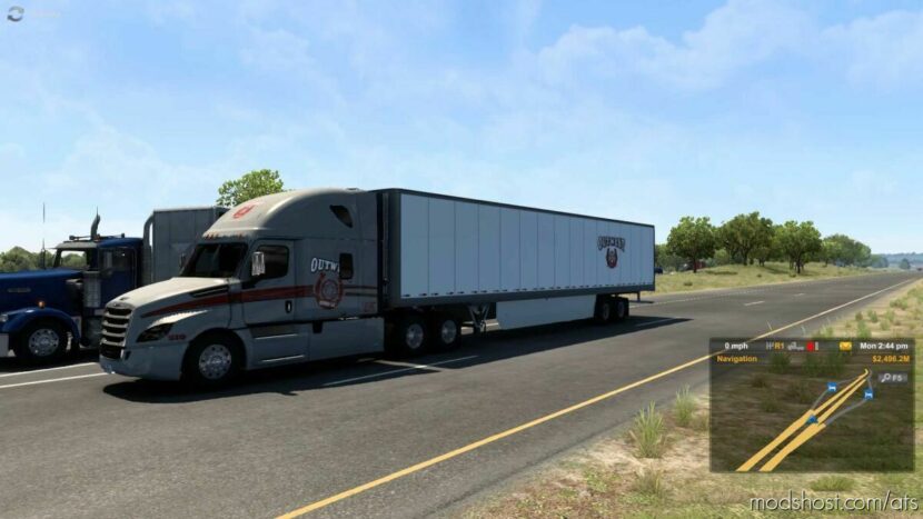 ATS Freightliner Mod: AI Traffic Pack Freightliner Cascadia 1.47 (Featured)