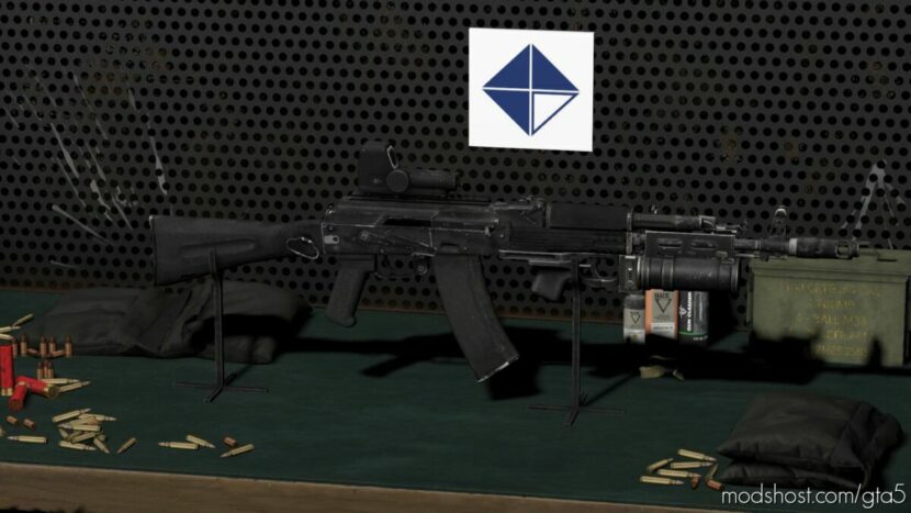 GTA 5 Weapon Mod: AK-74M Russian Army (Featured)