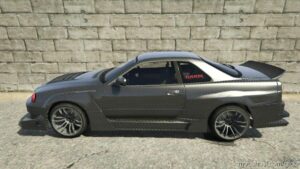 GTA 5 Nissan Vehicle Mod: Skyline R34 (Image #2)