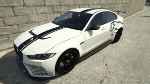 GTA 5 Jaguar Vehicle Mod: XE SV Project 8 2018 (Featured)