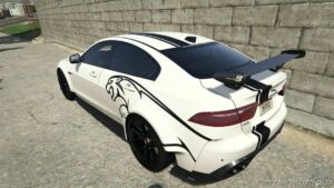 GTA 5 Jaguar Vehicle Mod: XE SV Project 8 2018 (Image #3)