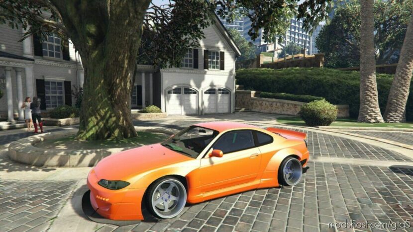 GTA 5 Nissan Vehicle Mod: Silvia S15 (Featured)