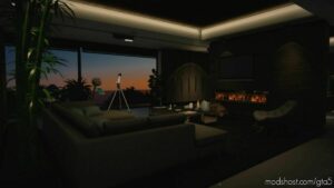 GTA 5 Map Mod: MLO Modern Wood House Add-On SP V Beta (Image #2)