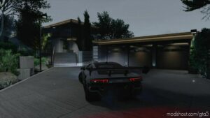 GTA 5 Map Mod: MLO Modern Wood House Add-On SP V Beta (Image #6)