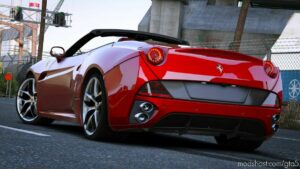 GTA 5 Ferrari Vehicle Mod: 2013 Ferrari California Automatic Convertible V1.1 (Image #5)