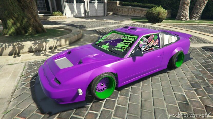 GTA 5 Nissan Vehicle Mod: 180SX (Featured)