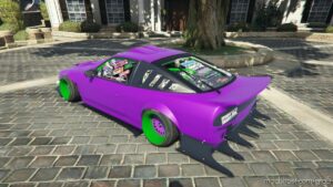 GTA 5 Nissan Vehicle Mod: 180SX (Image #2)