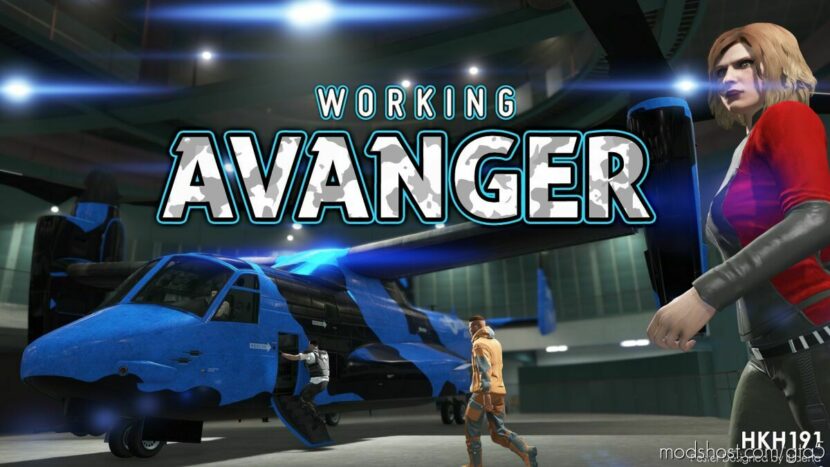 GTA 5 Script Mod: Working Avenger In SP (Featured)